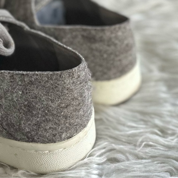 EILEEN FISHER 11 Clifton Felted Wool Sneakers in Koala Gray • Fall Winter Shoes - Picture 6 of 16